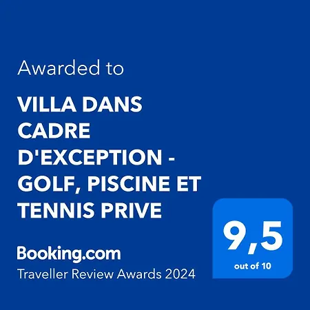 Dans Cadre D'exception - Golf, Piscine Et Tennis Prive